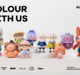 寻找独角兽Colour With Us全明星系列盲盒首发 定义潮玩全新风向标